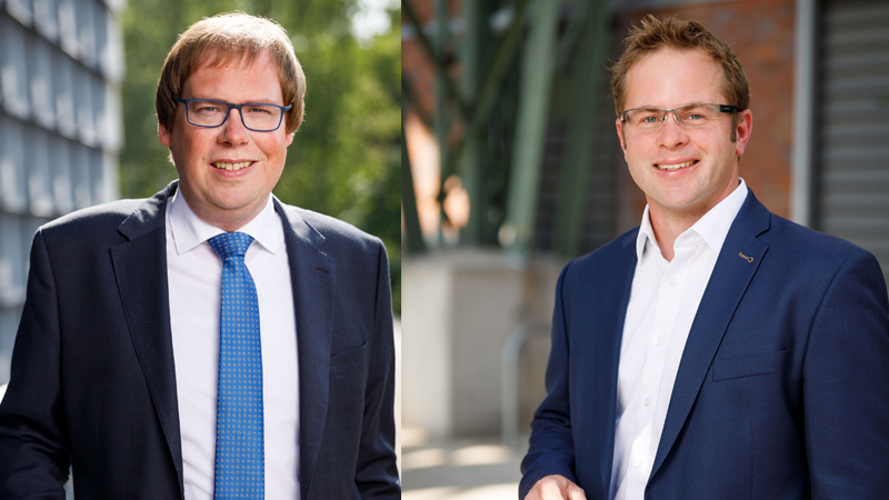 v.l.: Dr. Stefan Jox & Karsten Herlitz